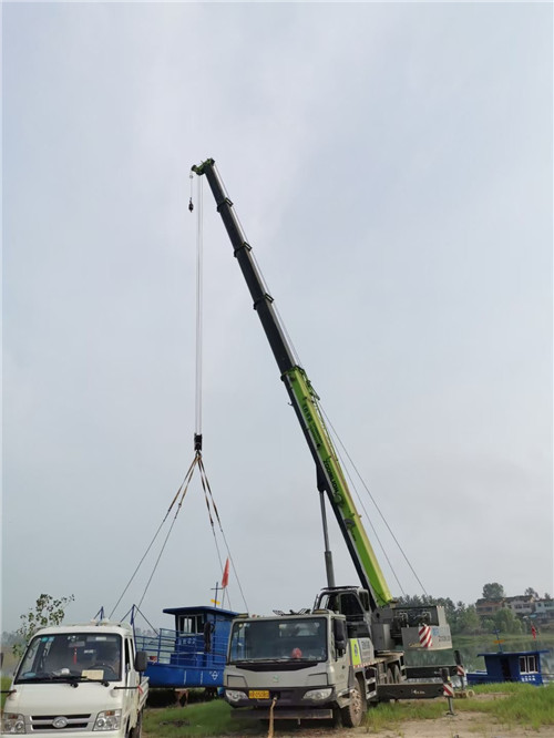 吴江区桥梁建设吊装案例